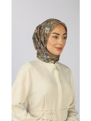 Lo'cella Pamuklu Soft Eşarp 4565-9 Olive