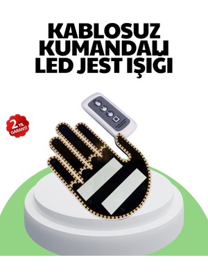sbodurhome 203 Led’li Yüksek Görünürlüklü Jest Işığı