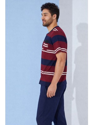 %100 Koton Pijama Takımı Uzun