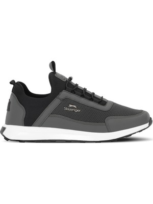 Slazenger Troy Erkek  Siyah / Siyah Koşu & Yürüyüş Spor Ayakkabısı