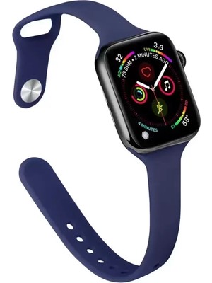 Naturion Newface Apple Watch 38MM Klasik Kordon - Lacivert