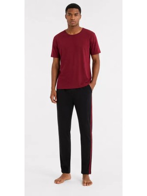 Kly Modal Pamuk Kısa Kol Erkek Pijama Takım 26159