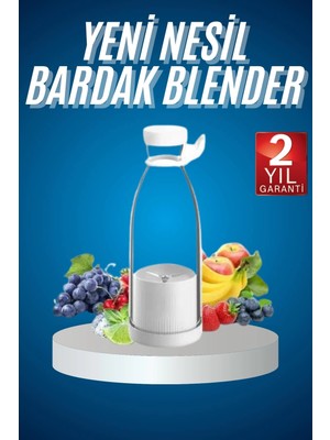 sbodurhome Meyve Sıkacağı Taşınabilir USB Elektrikli Blender Mini