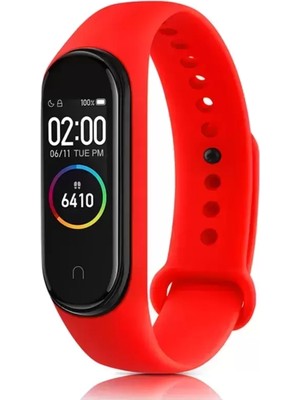 Naturion Newface Xiaomi Mi Band 4 Klasik Kordon - Kırmızı