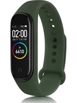 Naturion Newface Xiaomi Mi Band 7 Klasik Kordon - Haki Yeşil