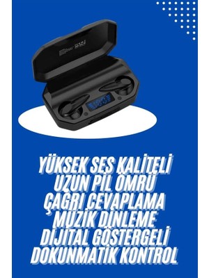 sbodurhome Gaming Kulaklık Bluetooth 5.2 Kablosuz Kulakiçi Rgb Işıklı Çift Mikrofonlu