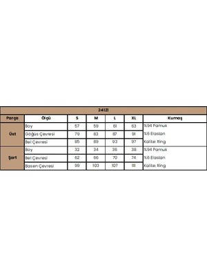 sbodurhome Ieg™  Desenli ve Baskılı "yoga Sport" Şort Takımı