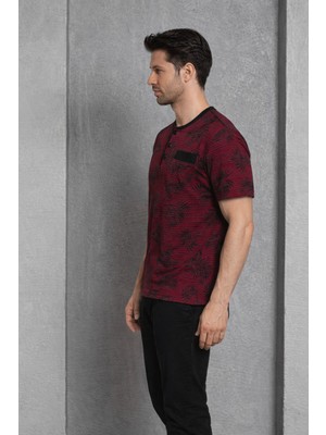 %100 Koton Pijama Takımı Uzun