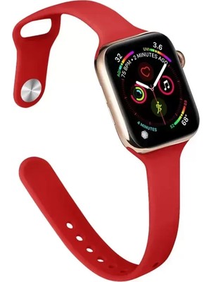 Naturion Newface Apple Watch 42MM Klasik Kordon - Kırmızı