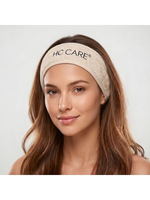 Hc Care Saç Bandı – Makyaj & Cilt Bakım, Spa & Spor Için Pamuklu Yumuşak Kaymaz Doku