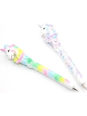 sbodurhome Unicorn Polyester Tükenmez Kalem