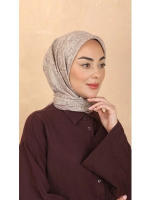 Lo'cella Pamuklu Soft Eşarp 4567-11 Toz Pembe