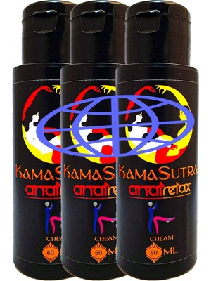 Kamasutra Kadınlara ve Erkeklere Arka Reıaxcream 3 Tane x 60 ml