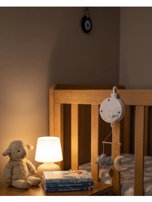 sbodurhome Taşınabilir Bebek Uyutucu Müzik Kutusu Pil Gerektirmeyen Mekanik Tasarım