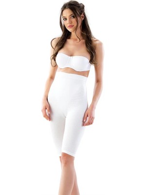 Aria's Closet Beyaz Mı Emay 2040 Anti Selülit Boxer Korse
