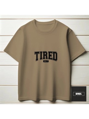 Etex Design TİRED247 T-Shırt