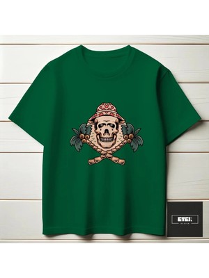Etex Design Summerbeachskull Tshırt