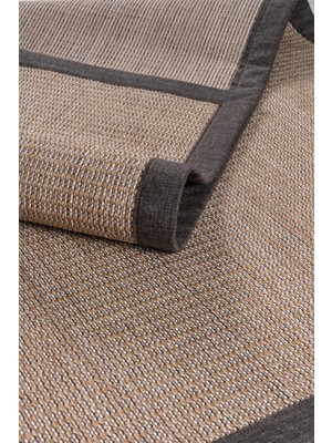 Carpet Diem Home Design Dokuma Inci Sisal Kolay Temizlenir Mutfak Antre Oturma Odası Kumaş Bordürlü Özel Halı