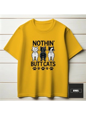Etex Design Buttcats T-Shırt