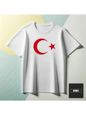 Etex Design Ay Yıldız Türkiye T-Shırt