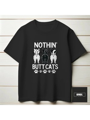 Etex Design Buttcats T-Shırt