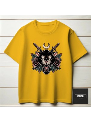 Etex Design Swordsandroses T-Shırt