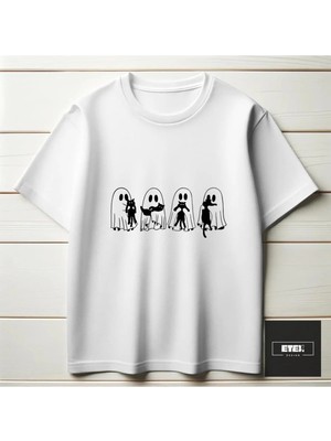 Etex Design Cuteghostcat T-Shırt