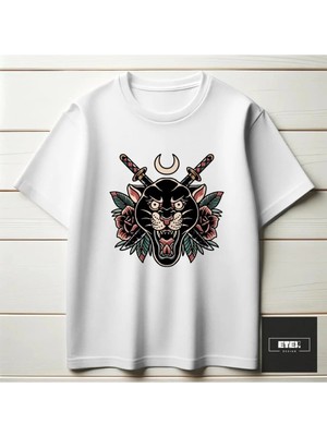 Etex Design Swordsandroses T-Shırt