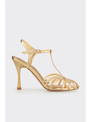 Elle Gold Kadın Klasik Sandalet