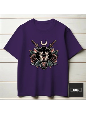Etex Design Swordsandroses T-Shırt