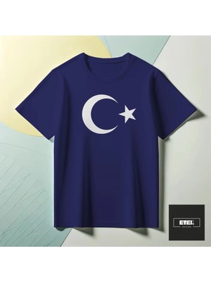 Etex Design Ay Yıldız Türkiye T-Shırt