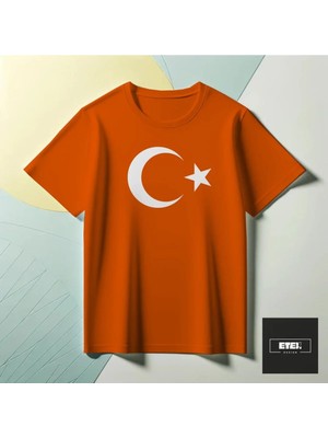 Etex Design Ay Yıldız Türkiye T-Shırt