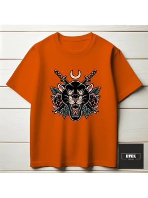 Etex Design Swordsandroses T-Shırt