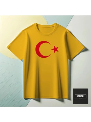 Etex Design Ay Yıldız Türkiye T-Shırt