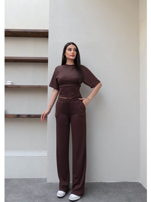 Esra Helvacı Reglan Kol Bel Pensli Eşofman Takım