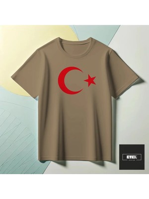 Etex Design Ay Yıldız Türkiye T-Shırt