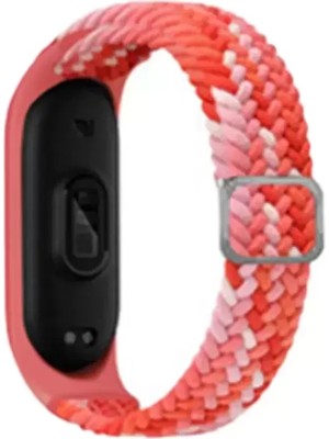 Naturion Newface Xiaomi Mi Band 6 Star Kordon - Pembe-Kırmızı