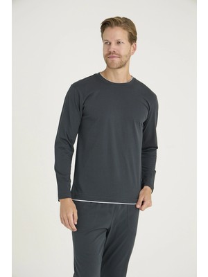 Uslucan Alışveriş Kocabey 9222 Erkek O.yaka Pijama Takım