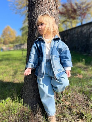 Baby Lory Kids Store Kız Çocuk Kot Ceket
