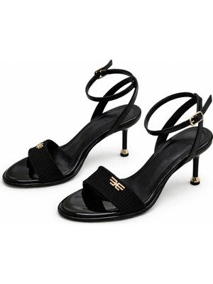 Patron Shoes Kadın Ince Topuklu Sandalet Bilekten Bağlamalı Minimal Şık Günlük & Abiye Ayakkabı