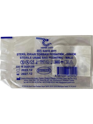 Lummed Ceren - Idrar Torbası Çocuk Erkek 100LÜ 1 Paket