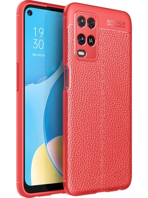 Evimdeyokyok Oppo A54 4g Kılıf Auto Focus Kapak - Kırmızı Tdrtr