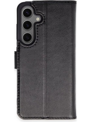 Evimdeyokyok Samsung Galaxy S24 Plus Kılıf Trend S Plus Kapaklı Kılıf - Siyah Tdrtr