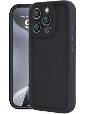 Evimdeyokyok Apple Iphone 16 Pro Max Kılıf Viera Silikon - Siyah Tdrtr