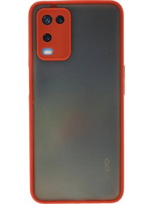 Evimdeyokyok Oppo A54 4g Kılıf Montreal Silikon Kapak - Kırmızı Tdrtr