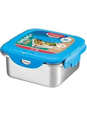 Uravas Store Maped Picnik Beslenme Kutusu Concept Kids Çelik 1 Lt Mavi