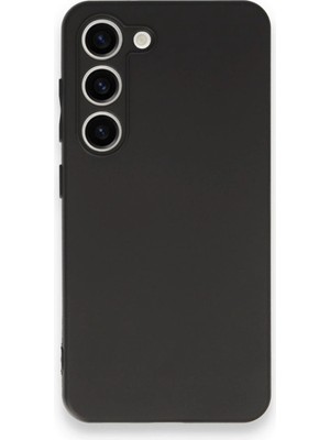 Evimdeyokyok Samsung Galaxy S23 Plus Kılıf First Silikon - Siyah Tdrtr