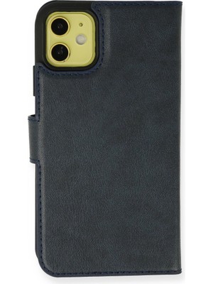 Evimdeyokyok Apple Iphone 13 Mini Kılıf Trend S Plus Kapaklı Kılıf - Lacivert Tdrtr