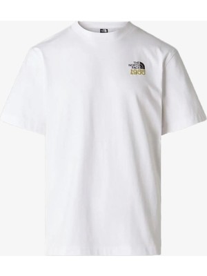 The North Face M 1966 Half Dome  Erkek Beyaz T-Shirt NF0A8GAFFN41