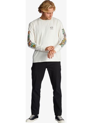 Billabong Bıllabong Jam Ls Erkek Beyaz T-Shirt ABYZT01487-OFW